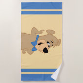 Serviette De Plage Ours Boo-Boo Précocieux (Devant)