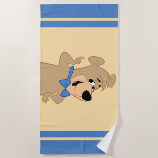 Serviette De Plage Ours Boo-Boo Précocieux (Devant)