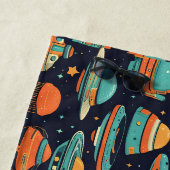 Serviette De Plage OVNI art vintage (En situation)