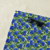 Serviette De Plage Painted Artistry Bluebonnets (En situation)