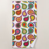 Serviette De Plage Paislys concentré (Devant)