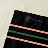 Serviette De Plage Pale Peach Peine (En situation)