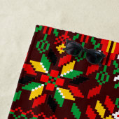 Serviette De Plage Palestine Tatreez Broderie traditionnelle (En situation)