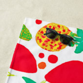 Serviette De Plage Palette de fruits Vivid Motif (En situation)