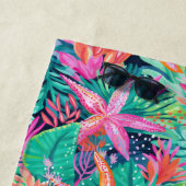 Serviette De Plage Palm Beach Tropical Island Beach Surf Vans (En situation)