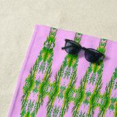 Serviette De Plage Palm Leaf image pour Beach Towel (En situation)