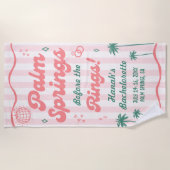 Serviette De Plage Palm Springs (Devant)