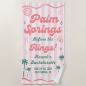 Serviette De Plage Palm Springs (Devant)