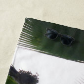 Serviette de plage Palm Tree (En situation)