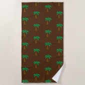 Serviette De Plage Palm Tree - Beach Towel (Devant)