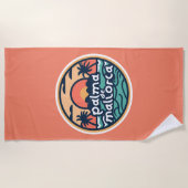 Serviette De Plage Palma de Majorque (Devant)