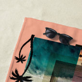 Serviette De Plage Palmier (En situation)
