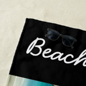 Serviette De Plage Palmier côtier de plage tropicale (En situation)