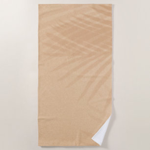 Serviette De Plage Palmier Sur La Plage