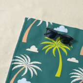 Serviette De Plage Palmiers (En situation)