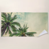 Serviette De Plage Palmiers (Devant)