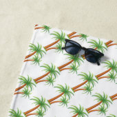 Serviette De Plage Palmiers (En situation)