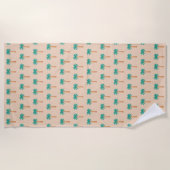 Serviette De Plage Palmiers (Devant)