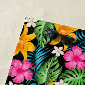 Serviette de plage Palmiers tropicaux (En situation)