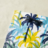 Serviette de plage Palmiers tropicaux (En situation)
