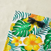 Serviette de plage Palmiers tropicaux (En situation)