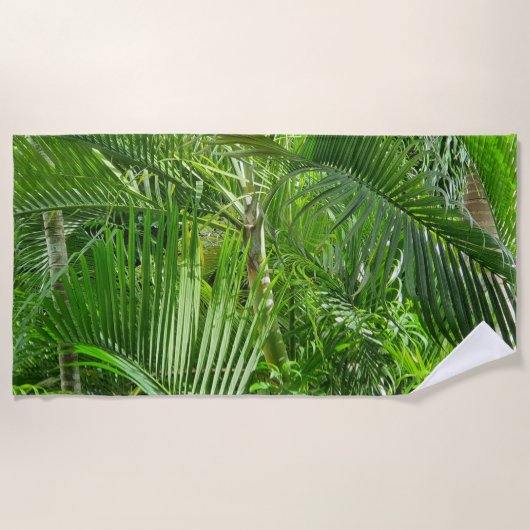 Serviette De Plage PalmTrees Jungle Beach (Devant)