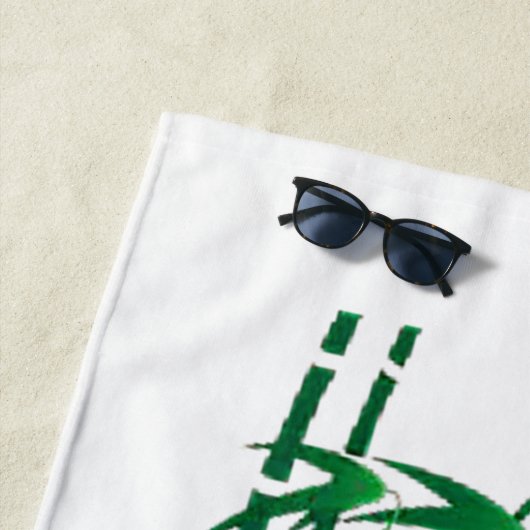 Serviette De Plage Panda (En situation)