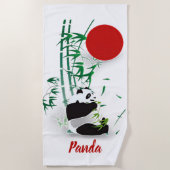 Serviette De Plage Panda (Devant)