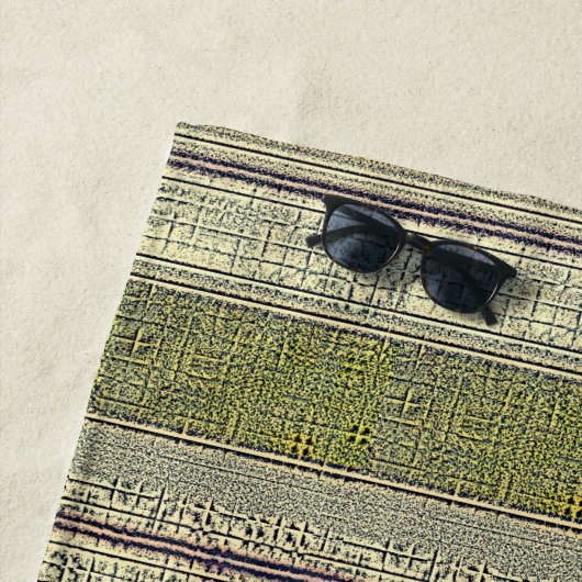 Serviette De Plage Panes d'or (En situation)