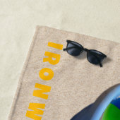 Serviette de plage Pangolin (En situation)