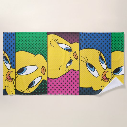 Serviette De Plage Panneaux comiques TWEETY™ (Devant)