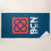 Serviette De Plage Panot BCN (Devant)