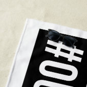 Serviette De Plage Papa des filles #Surnuméroté (En situation)