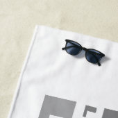 Serviette De Plage Papa Limited Edition (En situation)