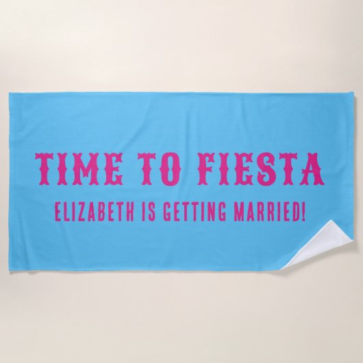 Serviette De Plage Papel Picado Fun Fiesta (Devant)
