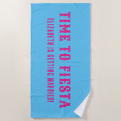 Serviette De Plage Papel Picado Fun Fiesta (Devant)
