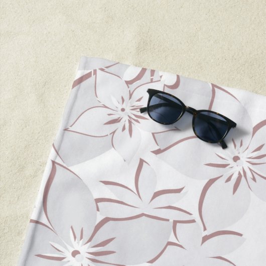 Serviette De Plage Papier mural 1 (En situation)