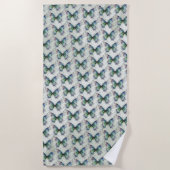 Serviette De Plage Papillon (Devant)