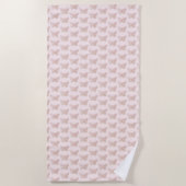 Serviette de plage papillon (Devant)