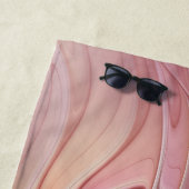 Serviette De Plage Papillon Abstrait coloré Imaginaire Fractal Art (En situation)