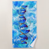 Serviette De Plage Papillon Art 37 Beach Towel (Devant)