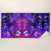 Serviette De Plage Papillon Art 3 Beach Towel (Devant)