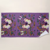 Serviette De Plage Papillon Art 6B Plage serviette (Devant)