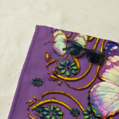 Serviette De Plage Papillon Art 6B Plage serviette (En situation)