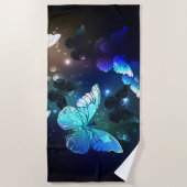 Serviette De Plage Papillon de nuit (Devant)