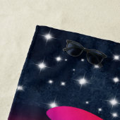 Serviette De Plage Papillons des Rainbows (En situation)