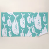 Serviette De Plage Papio et Ulua - Hawaiian (Devant)