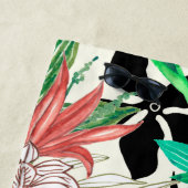 Serviette De Plage Paradis floral II (En situation)