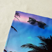 Serviette De Plage Paradis hawaïen (En situation)