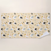 Serviette De Plage Paradis lunaire (Devant)